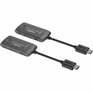Rocstor TrueReach Mini Portable HDMI over Wireless Extender 4K@60Hz 65ft (20M) - 65.62 ft Range - 2 x USB - 1 x HDMI In - 