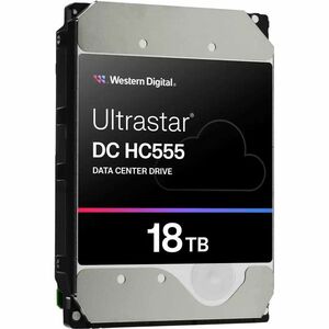 WD Ultrastar DC HC555 0B48713 18 TB Hard Drive - 3.5" Internal - SAS - Energy-assisted Perpendicular Magnetic Recording (e