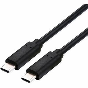 ROLINE USB4 Gen2x2 Kabel, C–C, ST/ST, 20Gbit/s, 100W, schwarz, 2 m