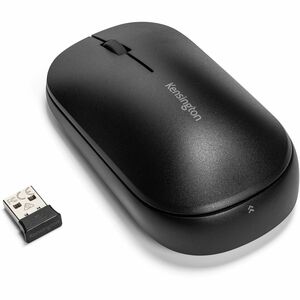 Kensington SureTrack Mouse - Frecuencia Bluetooth/Radio - USB 2.0 Tipe A - Óptico - 3 Botón(es) - Negro - Conforme con nor