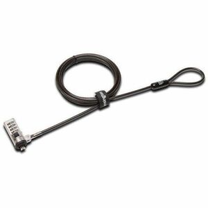 Kensington NanoSaver Cable de Bloqueo Para Portátil, Tableta - 1.80m Cable - Predefinido - 4-dígitos - Cerradura de combin