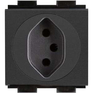 Crestron FT2A-PWR-SW-1-BASIC Tomada de energia - 1 x Power Receptacles - 230 V AC / 10 A Montagem embutida, Tabletop - Pre