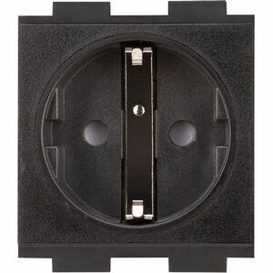 Crestron FT2A-PWR-EU-1-BASIC Tomada de energia - 1 x Power Receptacles - 230 V AC / 10 A Montagem embutida, Tabletop - Pre