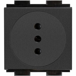 Crestron FT2A-PWR-IT-1-BASIC Tomada de energia - 1 x Power Receptacles - 230 V AC / 10 A Montagem embutida, Tabletop - Pre