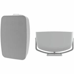 Crestron Saros SMT6T-AW-W-T-EACH 2 vias Interior exterior Estojo de montagem Coluna - 110 W RMS - 165,10 mm - 25,40 mm - 6