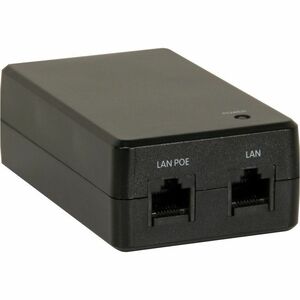 Crestron PWE-4803RU Injector PoE - 120 V AC, 230 V AC Input - 48 V CC, 350 mA Output - Preto