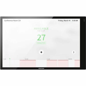 Crestron TSW-1070-GV-B-S Ecrã tátil de programação de salas - 14,9 cm Altura x 24 cm Largura x 5,1 cm Profundidade - Preto
