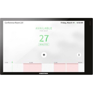 7IN ROOM SCHEDULING TOUCH SCREEN BLACK SMOOTH