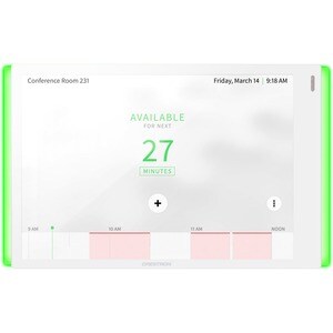 7IN ROOM SCHEDULING TOUCH SCREEN WHT SMOOTH TSW-770-LB-W-S