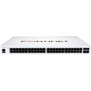 Fortinet FortiSwitch FS-110G-FPOE Ethernet Switch - 10 Ports - Manageable - 2.5 Gigabit Ethernet, 5 Gigabit Ethernet, 10 G