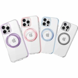 TORRAS Hülle für Apple iPhone 16 Pro Smartphone - Grau - Schlagfest, Sturzsicher - Thermoplastisches Polyurethan (TPU), Ha