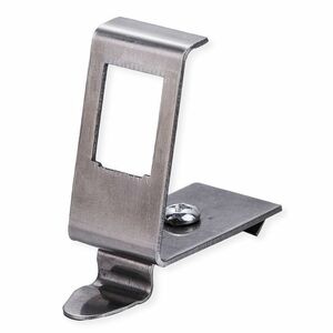 Roline Befestigungsadapter für Keystone-Modul - Silber - Edelstahl, Plastik - 1