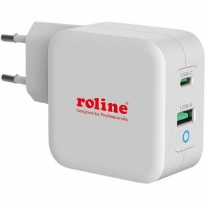 Roline 65 W Wechselstromadapter - 65 W - 5 V Gleichstrom, 9 V DC, 12 V Gleichstrom, 15 V DC, 20 V DC - 3,25 A