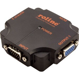 Roline Videoadapter - 1 - 1920 x 1440 Supported - Schwarz