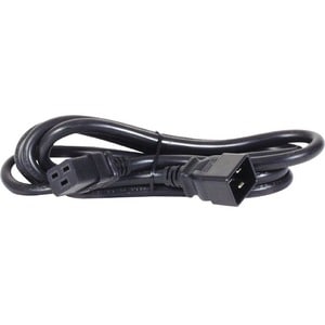 Roline Verlängerungskabel - 3 m - für USV, Server - IEC 60320 C19 / IEC 60320 C20 - 230 V AC / 16 A - Schwarz