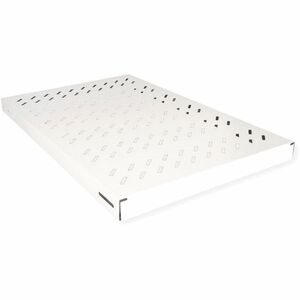 Roline 1U Rackmount Rack-Regal für Gestell, Speichermedien, Server, Gehäuse - Hellgrau - Blech, Stahl - 50 kg Maximale Gew