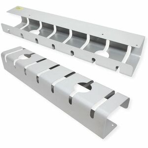 Roline Kabelbündler - Silber - 2 Stück Paket - Kabelträger - 1,1 m Länge - Aluminium