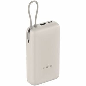 Xiaomi PB2030MI Power Bank - Tan - For Smartphone, Tablet, iPhone - Lithium Ion (Li-Ion) - 20000 mAh - 3 A, 2.50 A, 1.50 A