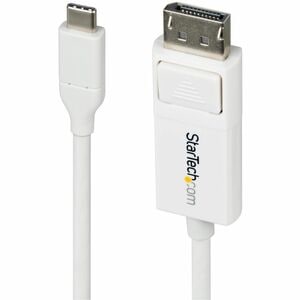 StarTech.com 2 m DisplayPort/USB-C AV-Kabel - 1 - Cable for Audio-/Video-Gerät, Display, MAC, Smartphone, Notebook, Monito