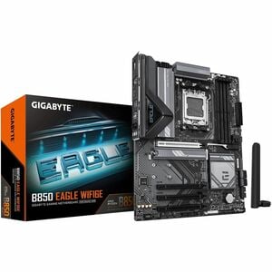 Aorus Ultra Durable B850 EAGLE WIFI6E Gaming Desktop Motherboard - AMD B850 Chipset - Socket AM5 - ATX - Ryzen 9, Ryzen 8,