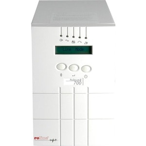 Roline ProSecure Double Conversion Online UPS - 700 VA/490 W - Tower - 5 Minute Stand-by - 230 V AC Input - 230 V AC Outpu