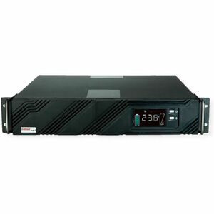 Roline LineSecure Line-interactive UPS - 2 kVA/1.60 kW - 19" Rack-mountable - AVR - 3 Minute Stand-by - 230 V AC Input - 2