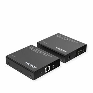 Roline Video Extender Transmitter/Receiver - Wired - 70 m Range - 2 x Network (RJ-45) - 1 x HDMI In - 2 x HDMI Out - 1 - 1