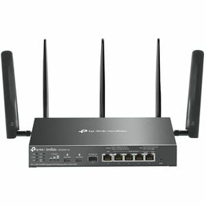 Modem/Routeur sans fil TP-Link Omada ER706WP-4G - Wi-Fi 6 - IEEE 802.11ax - 2 SIM - Câble, Ethernet - 4G+ - WCDMA 2100, WC