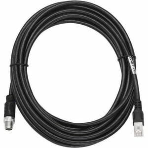 Zebra 15 m M12/RJ-45 Network Cable - Cable for Network Device, RFID Reader - First End: 1 x M12 Network - Male - Second En