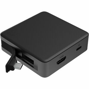 ZAGG Pro Connect USB-Typ C Docking Station für Notebook, Workstation, Maus, Flash-Laufwerk, Tablet, Smartphone - Ladefunkt