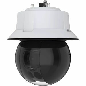 AXIS Q6358-LE Outdoor 4K Network Camera - Colour - Dome - White - Infrared - H.264B (MPEG-4 Part 10/AVC), H.264M (MPEG-4 Part 10/AVC), H.264H (MPEG-4 Part 10/AVC), H.265 (MPEG-H Part 2/HEVC), Motion JPEG, Zipstream, H.265, H.264, H.264H, H.264B, H.264M - 3840 x 2160 - 6.91 mm- 214.64 mm Varifocal Lens - 31x Optical - 60 fps - CMOS - Gigabit Ethernet - IK10 - IP66, IP67 - Impact Resistant, Weather Resistant - Audio Support