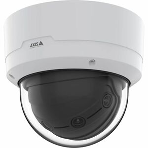 AXIS Q4809-PVE 12 Megapixel Outdoor Network Camera - Colour - Dome - White - TAA Compliant - Infrared Night Vision - H.264