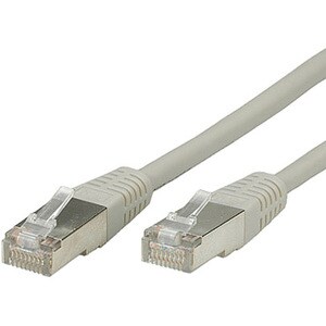 Value 21.99.0810 10 m Category 6 Network Cable - First End: 1 x RJ-45 Network - Male - Second End: 1 x RJ-45 Network - Mal