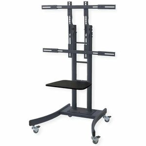 Value Display Cart - 125 kg Capacity - 4 Casters - Medium Density Fiberboard (MDF), Metal, Steel - 900 mm Width x 796 mm D