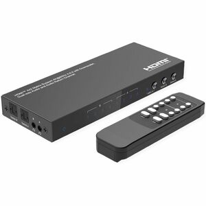 Value Audio/Video Switchbox - Cable - 3840 x 2160 - 4K, Full HD, 4K UHD, 2K - 1080p - 4 Input Device - 2 Display - Noteboo