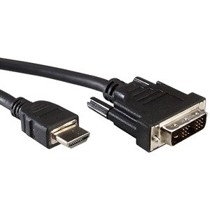 Value 11.99.5552 5 m Video Cable - First End: 1 x 19-pin DVI-D Digital Video - Male - Second End: 1 x 19-pin HDMI Digital 