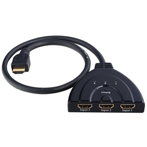 Value 14.99.3565 Audio/Video-Schalter - 1920 x 1080 - 1080p - 3 Eingabegerät - 1 Display - 3 x HDMI Ein - 1 x HDMI-Ausgang