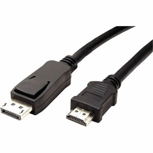 Value 2 m DisplayPort/HDMI AV-Kabel - Cable for Audio-/Video-Gerät, HDTV, Grafikkarte - Unterstützt bis zu1920 x 1080, 192