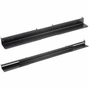 Value Rackschiene für Schrank - Schwarz - 90 kg Maximale Gewichtskapazität