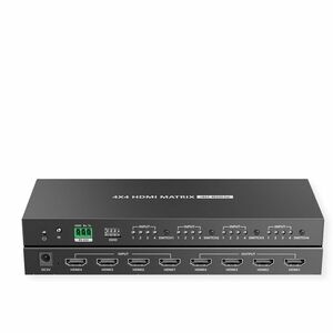 VALUE 4K HDMI Matrix Switch, 4 x 4, mit Fernbedienung
