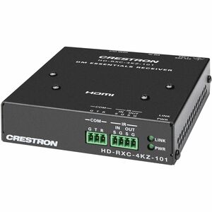 Crestron Essentials HD-RXC-4KZ-101 Recetor extensor de vídeo - Com fios - 39,62 m Alcance - 1 x Rede (RJ-45) - 1 x Saída H