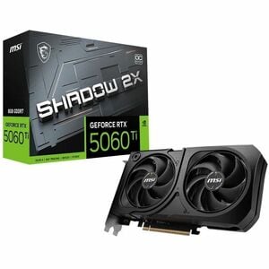 MSI NVIDIA GeForce RTX 5060 Ti Graphic Card - 8 GB GDDR7 - 7680 x 4320 - 2.62 GHz Boost Clock - 128 bit Bus Width - PCI Ex