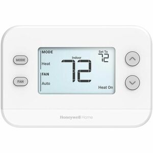 Honeywell Home X1N Non-Programmable Thermostat for Heating and Cooling Systems - For Home