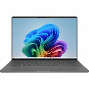 Asus Zenbook A14 UX3407 UX3407QA-QD420W 35.6 cm (14") Clamshell Copilot+ PC Notebook - WUXGA - Qualcomm Snapdragon X X1-26
