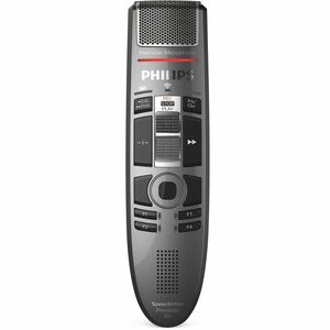 Philips SpeechMike Premium Air SMP4000 Digital Voice Recorder - [Built-in] Microphone, Speaker - Electret Condenser Microp