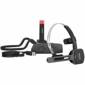 Philips SpeechOne Headset - Mono - Wireless - Bluetooth/DECT - 16.4 ft - 300 Hz to 7.50 kHz - Over-the-head, On-ear - Mona