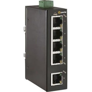 Perle IDS-105FE 5 Ports Ethernet Switch - Fast Ethernet - 100Base-TX, 100Base-FX - 2 Layer Supported - 1.82 W Power Consum