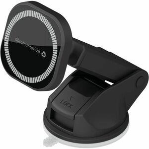 dbramante1928 ApS re-charge Car, Smartphone SmartPhone Holder - 60 mm x 210 mm x 60 mm x - Recycled Plastic - Black - Suct