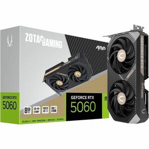 Zotac NVIDIA GeForce RTX 5060 Graphic Card - 8 GB GDDR7 - 7680 x 4320 - 2.55 GHz Boost Clock - 128 bit Bus Width - PCI Exp