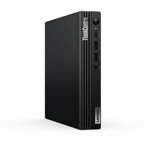 Lenovo Computadora de escritorio Lenovo ThinkCentre M70q Gen 5 12TE000TLS - Intel Core i3 13a Gen i3-13100T - 16GB - 256GB SSD - Mini - Negro - Intel Q670 Chip - Windows 11 Pro - Intel UHD Graphics 730 DDR5 SDRAM - Español Teclado - IEEE 802.11ax - 65W
